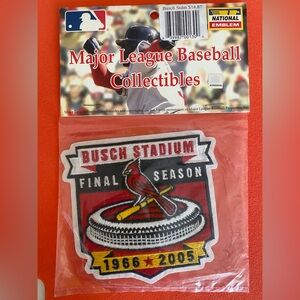 Busch Stadium Final Season Collectible St. Louis Cardinals MLB Patch